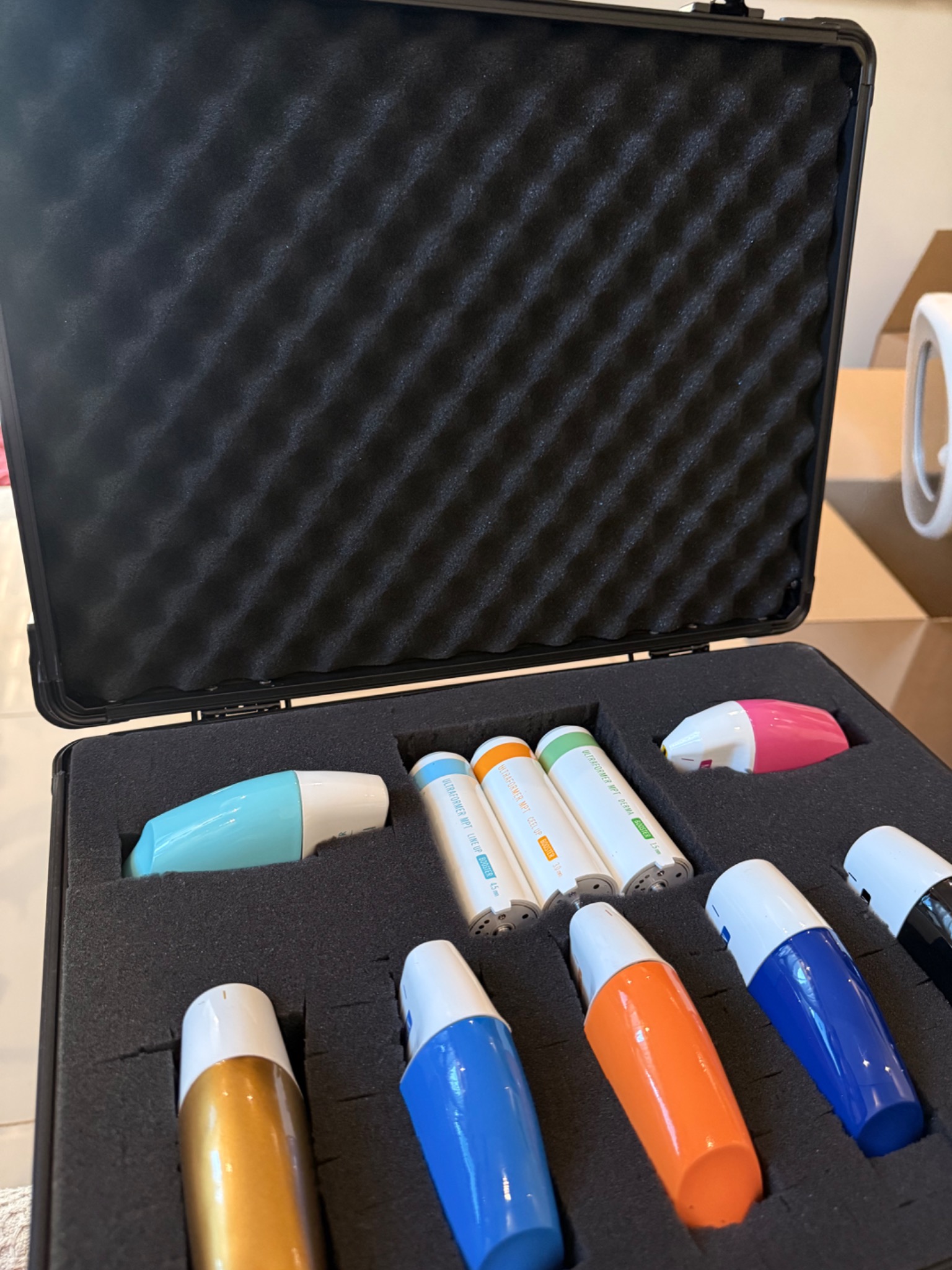Kit real do Ultraformer MPT com cartuchos